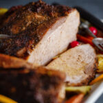 Roasted pork with vegetables