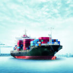 Logistics,Import,Export,Background,Of,Container,Cargo,Ship,In,Seaport