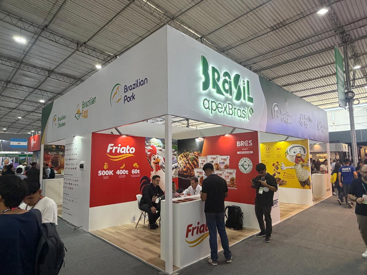 ABPA e ApexBrasil projetam US$ 36,45 milhões em negócios na Expoalimentaria Peru